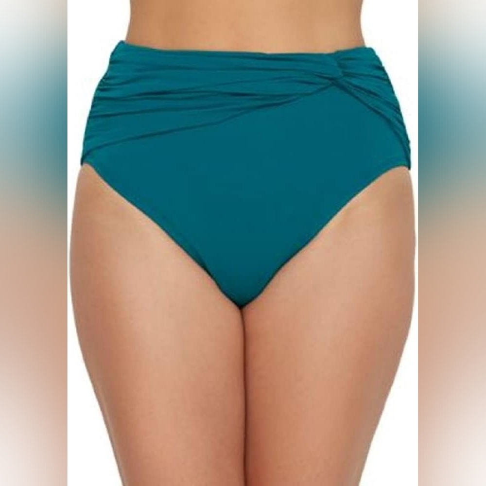 Bleu Rod Beattie Twist & Shout High-Waist Bikini Bottom